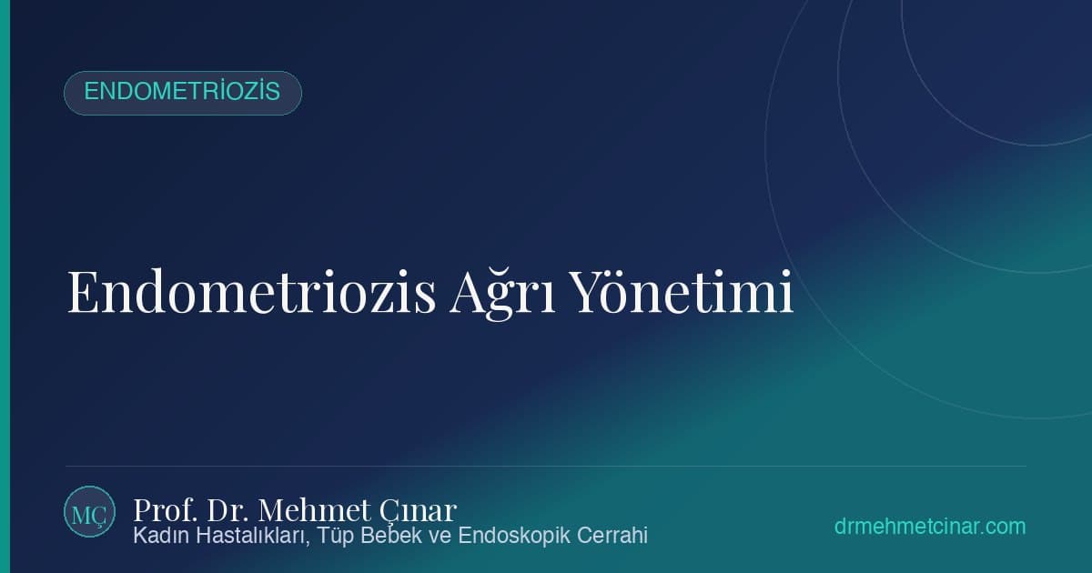 Derin Endometriozis ve İnfertilite: Bağırsak/Mesane Tutulumu ve Gebelik