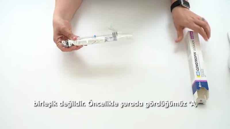 Genotropin iki odacıklı kalem
