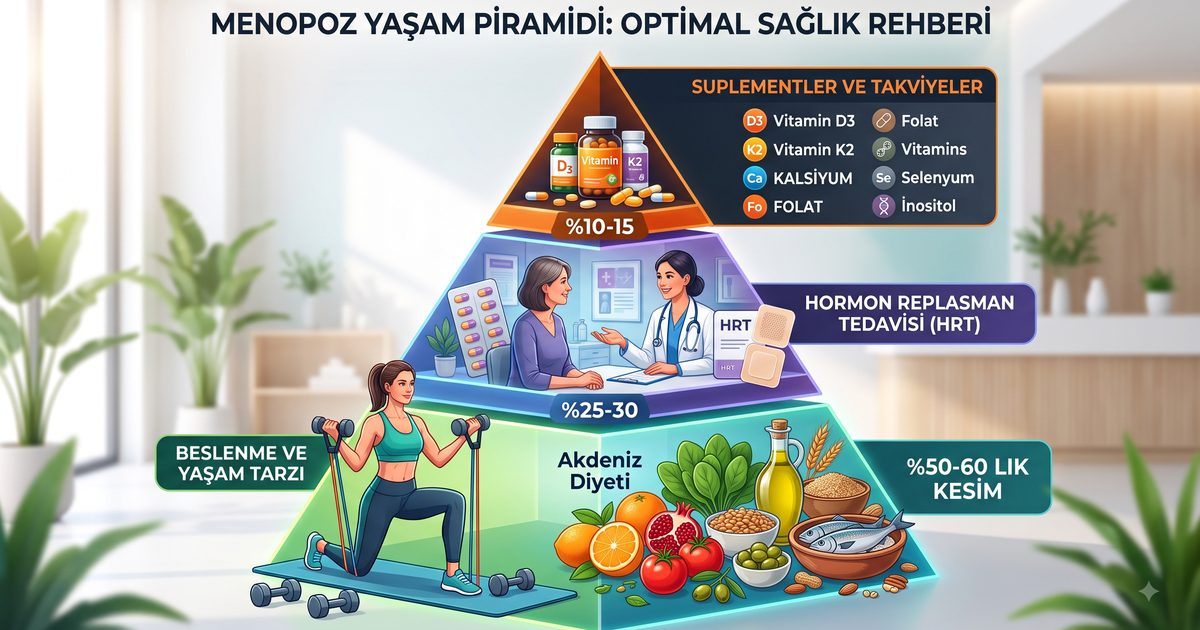 Menopoz ve Yaşam Piramidi: Sağlıklı Yaşlanmanın Haritası